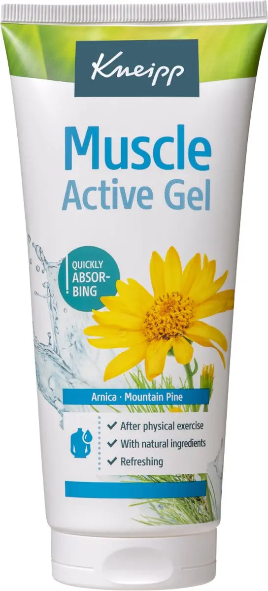 Kneipp Muscle Active Gel Arnica & Bergden 200ml