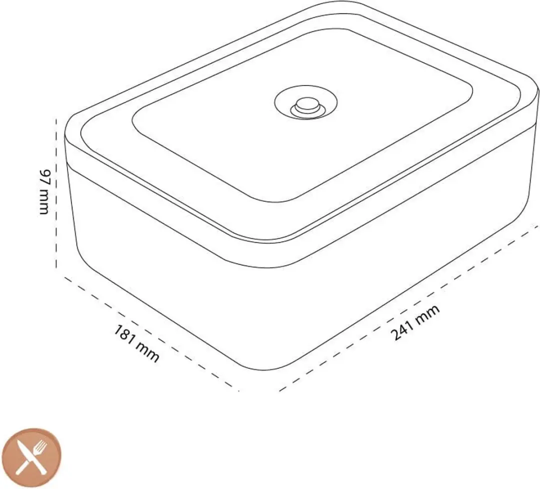 Zwilling Fresh & Save Vacuüm Bewaardoos 2L - Wit