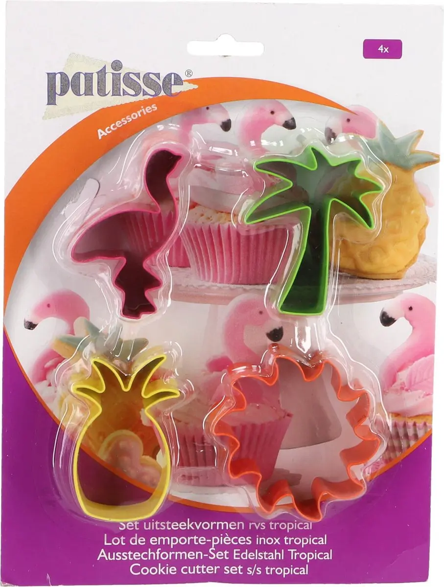 Patisse Tropical Uitsteekvormen 7cm
