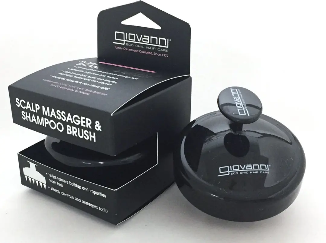 Giovanni Cosmetics Hoofdhuidborstel & Shampooborstel