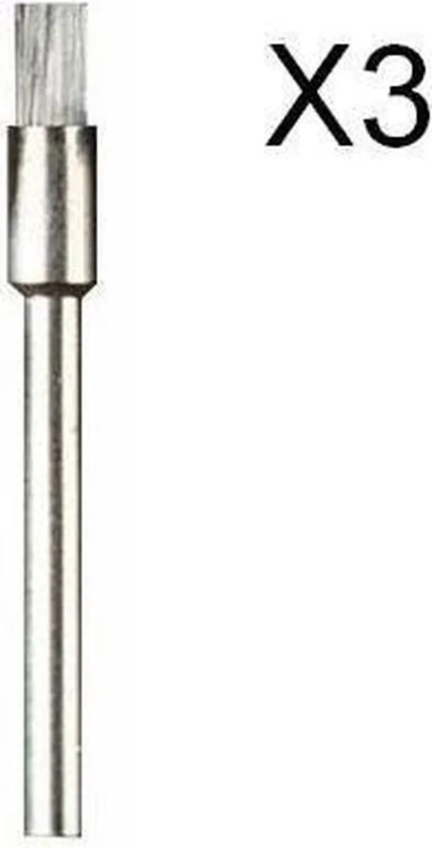 Dremel 443 Staalborstels - 3 Stuks