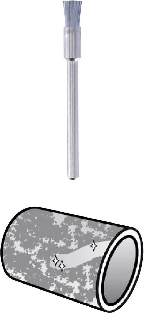 Dremel 443 Staalborstels - 3 Stuks