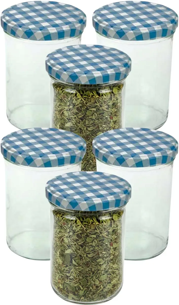 Cosy&Trendy Weckpotten 230ml - 9 Stuks - Rood