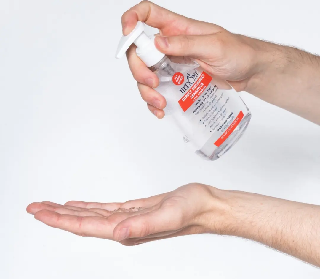 Herome Handgel Sensitive 80% - 6x200ml