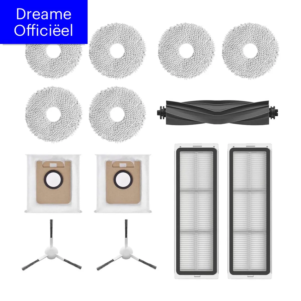 Dreame RAK11 Accessoirekit - 13 Stuks - Grijs/Rood/Wit