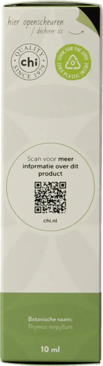 Chi Natural Life Tijm Wild Etherische Olie 5ml - 10 Stuks - afbeelding 6 van 6