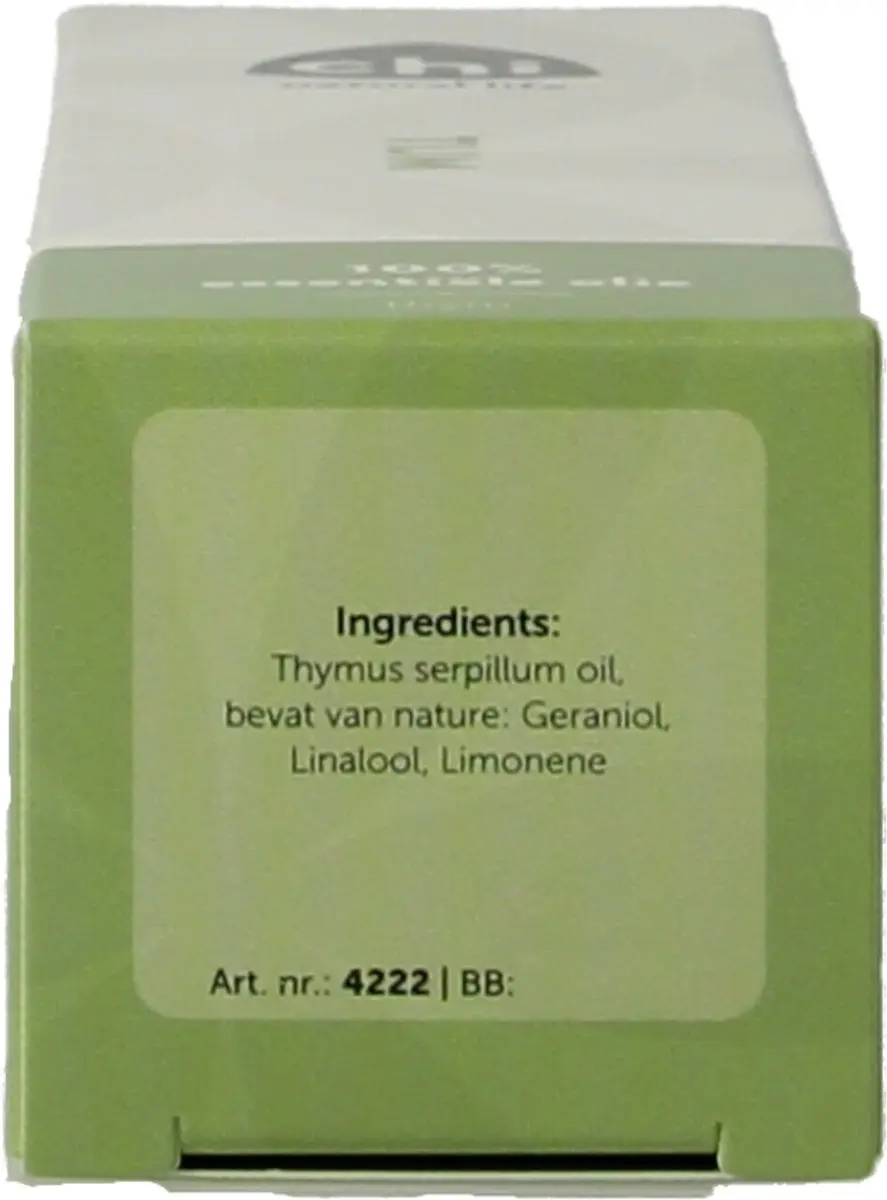 Chi Natural Life Tijm Wild Etherische Olie 5ml - 10 Stuks