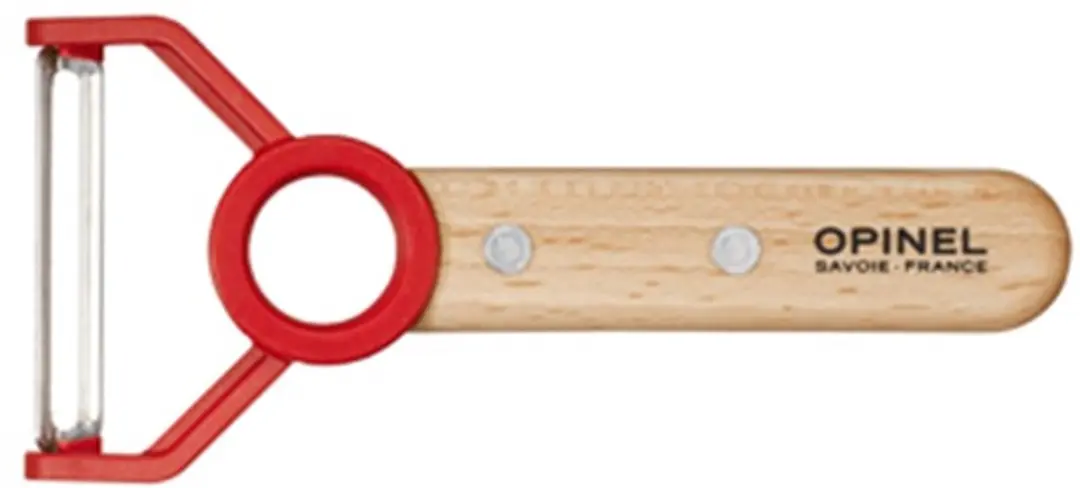 Opinel Le Petit Chef Kinderkeukenset Rood - 3-delig - afbeelding 6 van 6