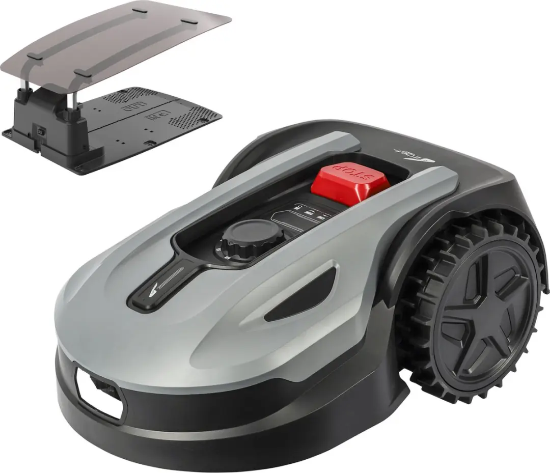 Zoef Robot Teun Robotgrasmaaier 300m2 - Afdekkap
