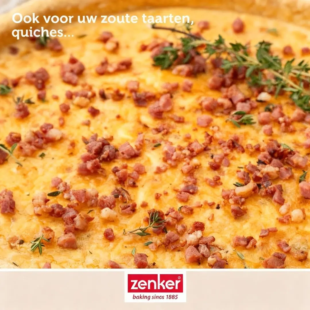 Zenker Taartvorm 30cm - Zwart