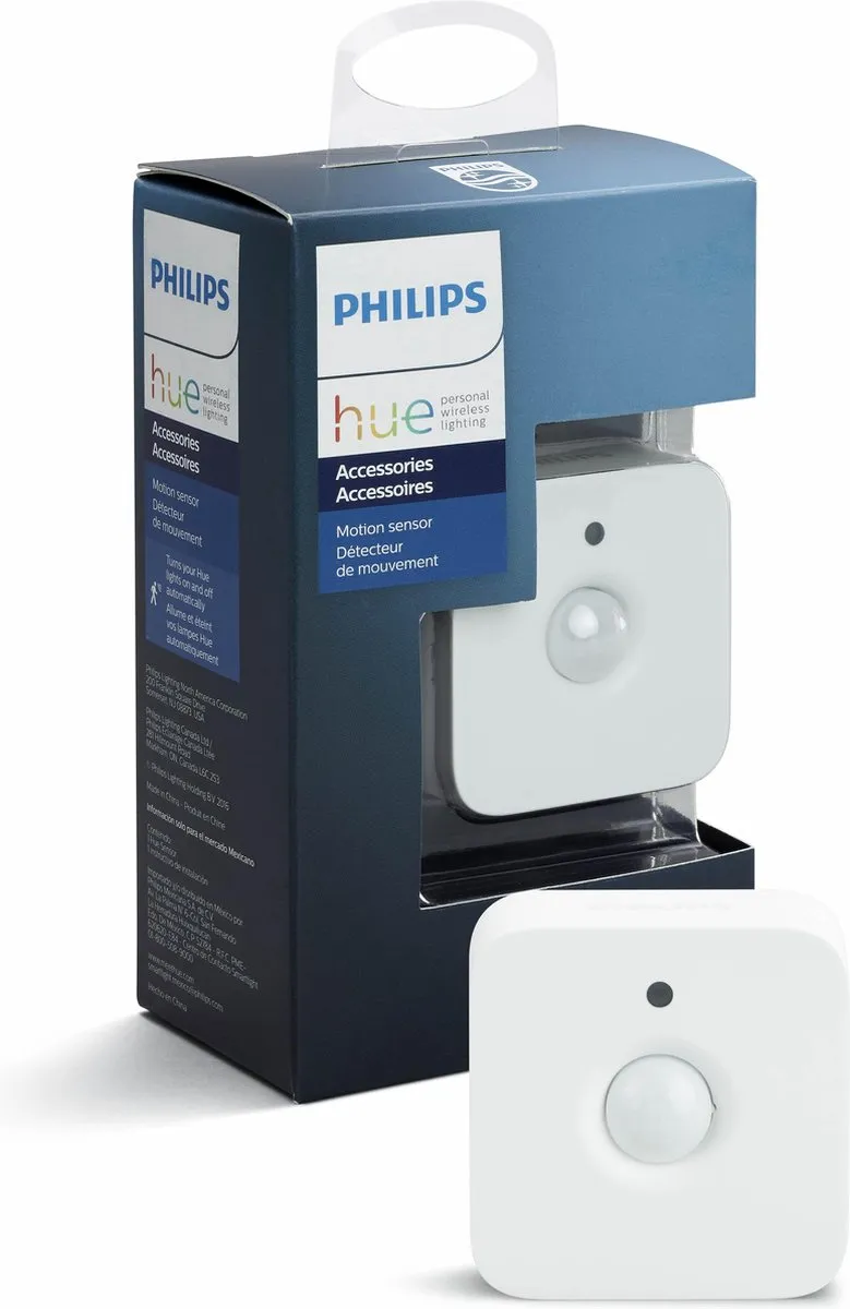 Philips Hue Voordeelbundel Smart Plug Type E & Bewegingssensor - Wit