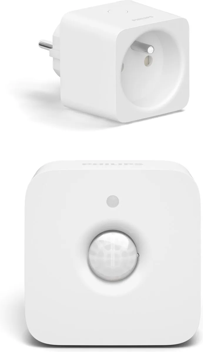 Philips Hue Voordeelbundel Smart Plug Type E & Bewegingssensor