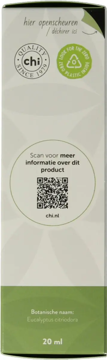 Chi Natural Life Eucalyptus Citroen Etherische Olie 20ml
