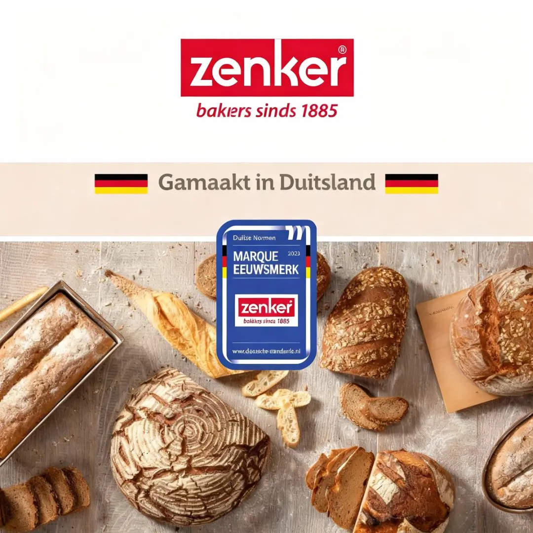 Zenker Bakkerijset - Uitschuifbare bakplaat 35-52cm - 2 Mengkommen