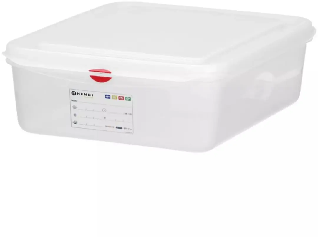 Hendi Gastronormbak GN 1/2 PP 6,5L
