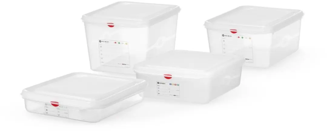 Hendi Gastronormbak GN 1/2 PP 6,5L - Transparant