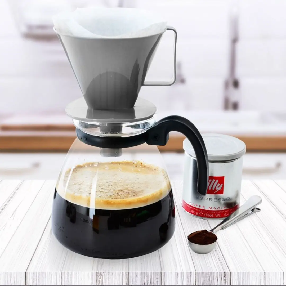 Excellent Houseware Plastic Dripper 13cm - Grijs