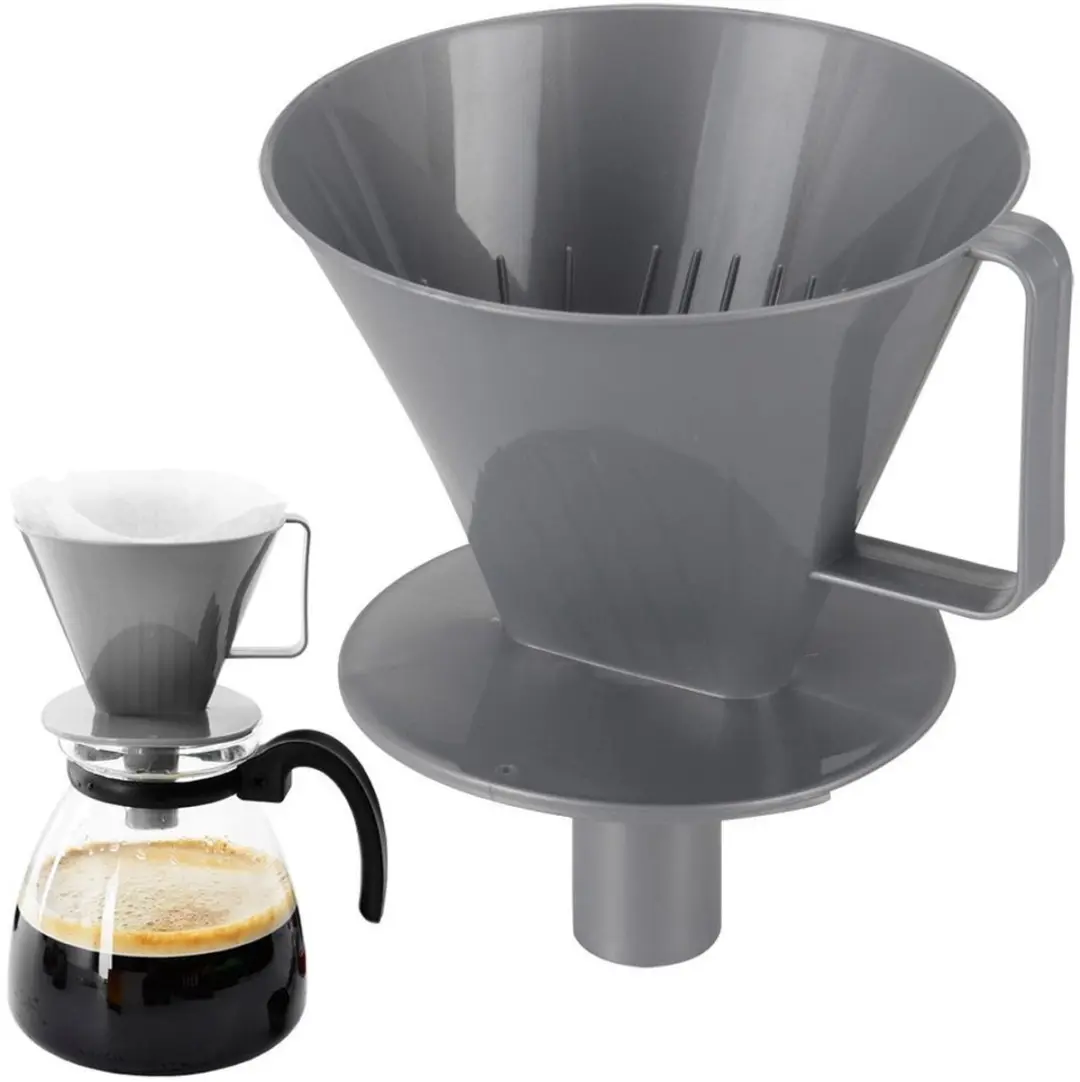 Excellent Houseware Plastic Dripper 13cm - Grijs