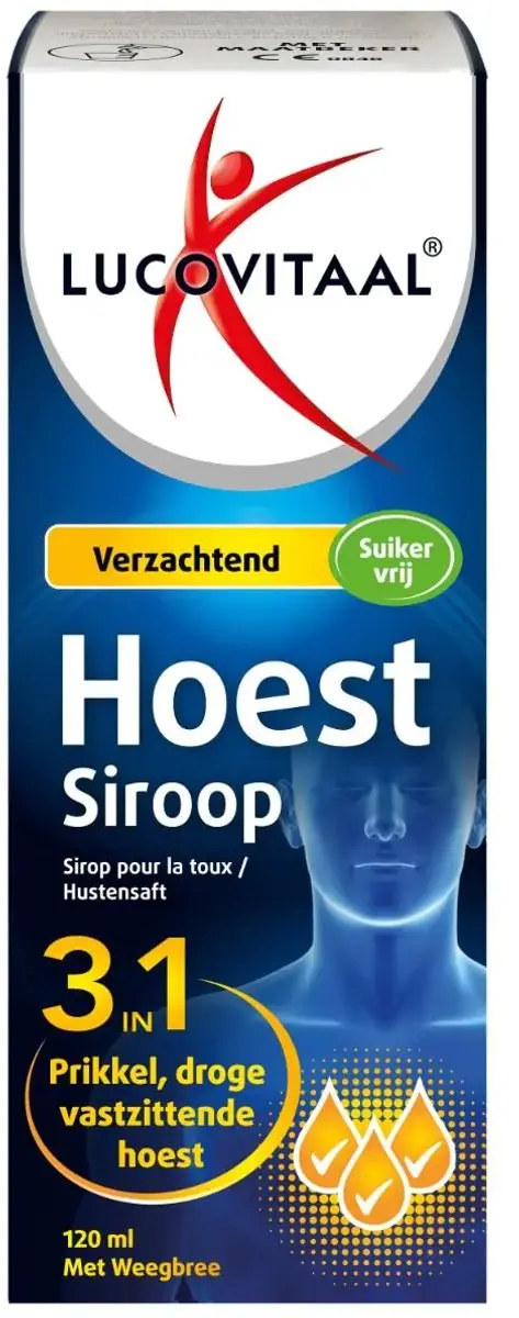 Lucovitaal Hoestsiroop 120ml
