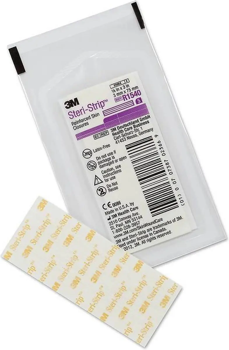 3M Steristrips Pleisters 10 Stuks - Paars