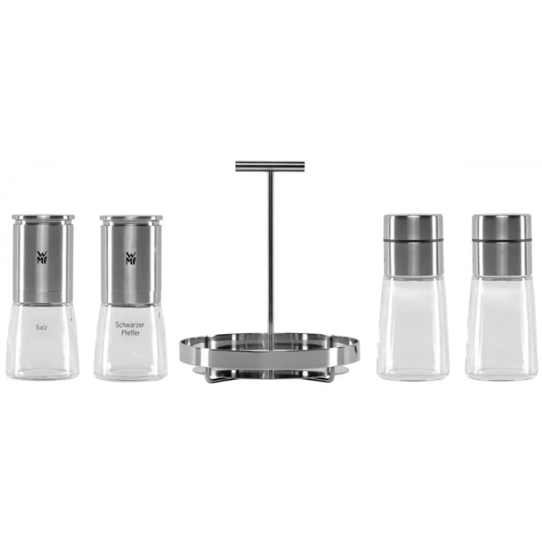 WMF Menage Set Deluxe 5-delig - 0.15L - Grijs/Transparant