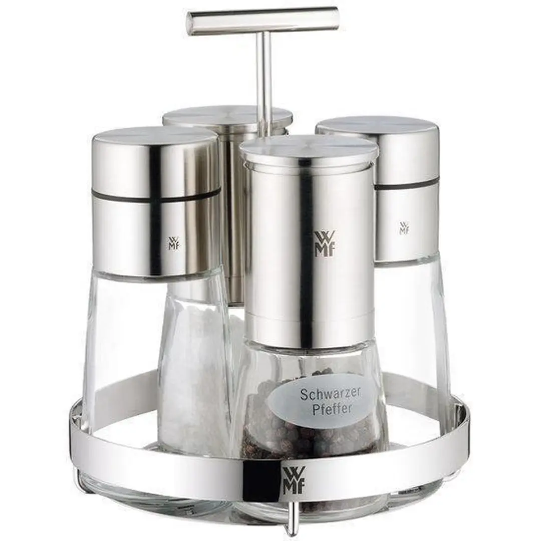 WMF Menage Set Deluxe 5-delig - 0.15L - Grijs/Transparant