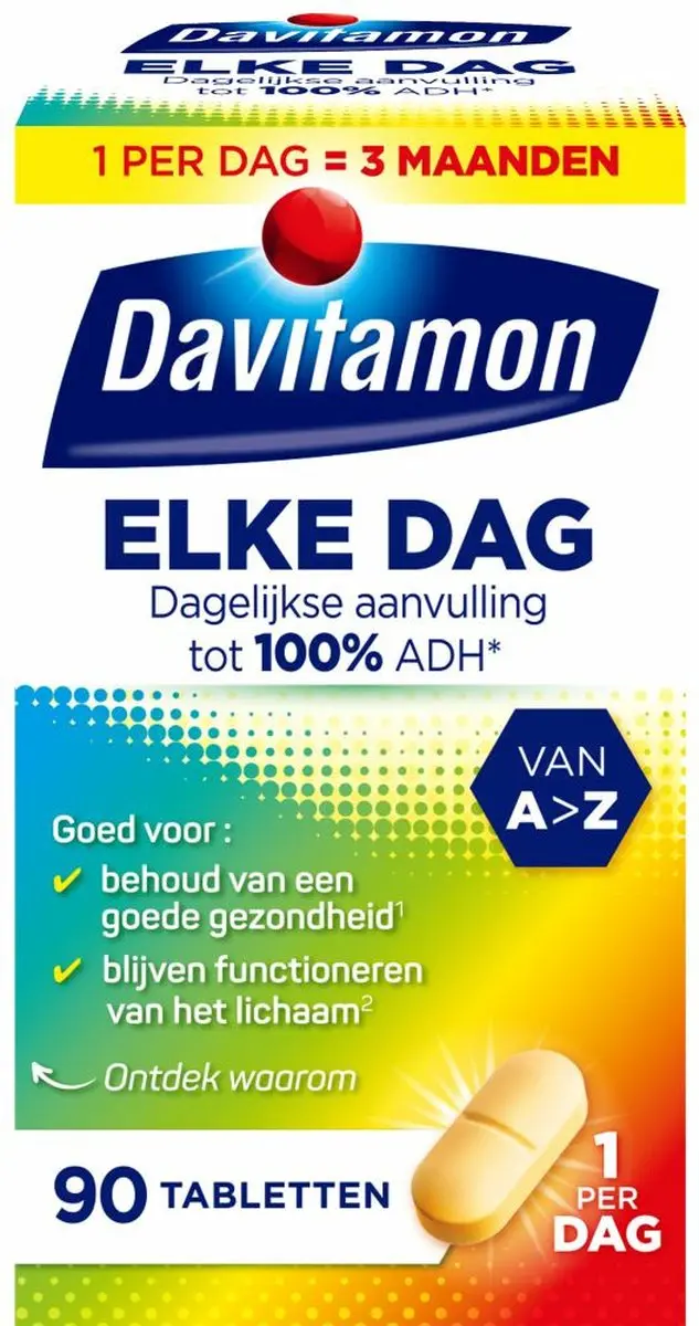 Davitamon Elke Dag 180 Tabletten - Voordeelverpakking