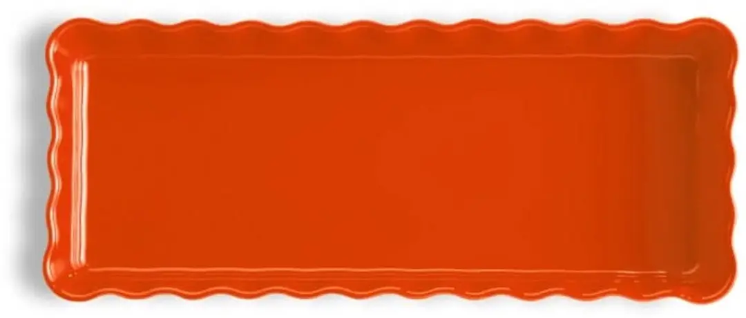 Emile Henry Taartvorm Toscane 36x15cm - 1.3L - Oranje