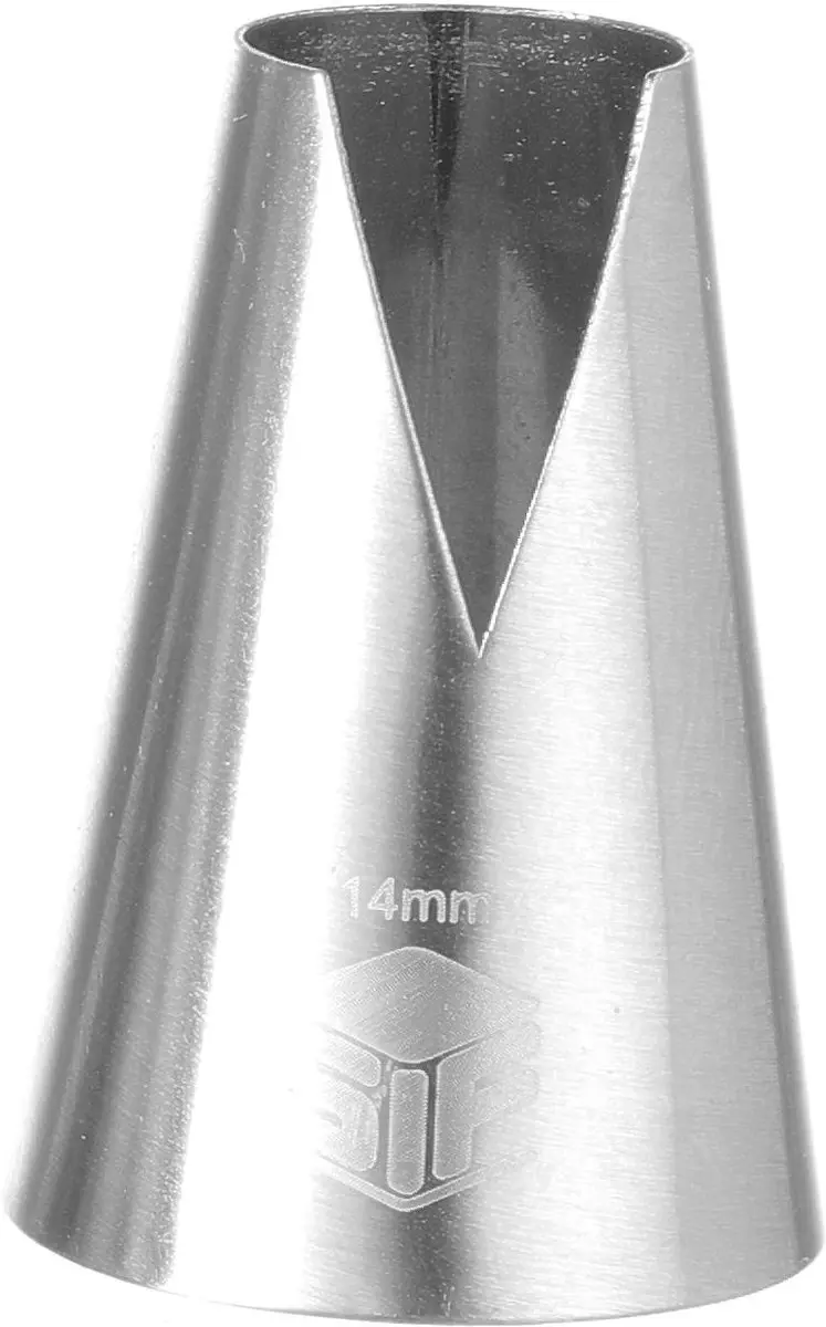 Hendi RVS Decoratiespuitmond 14mm V-vorm