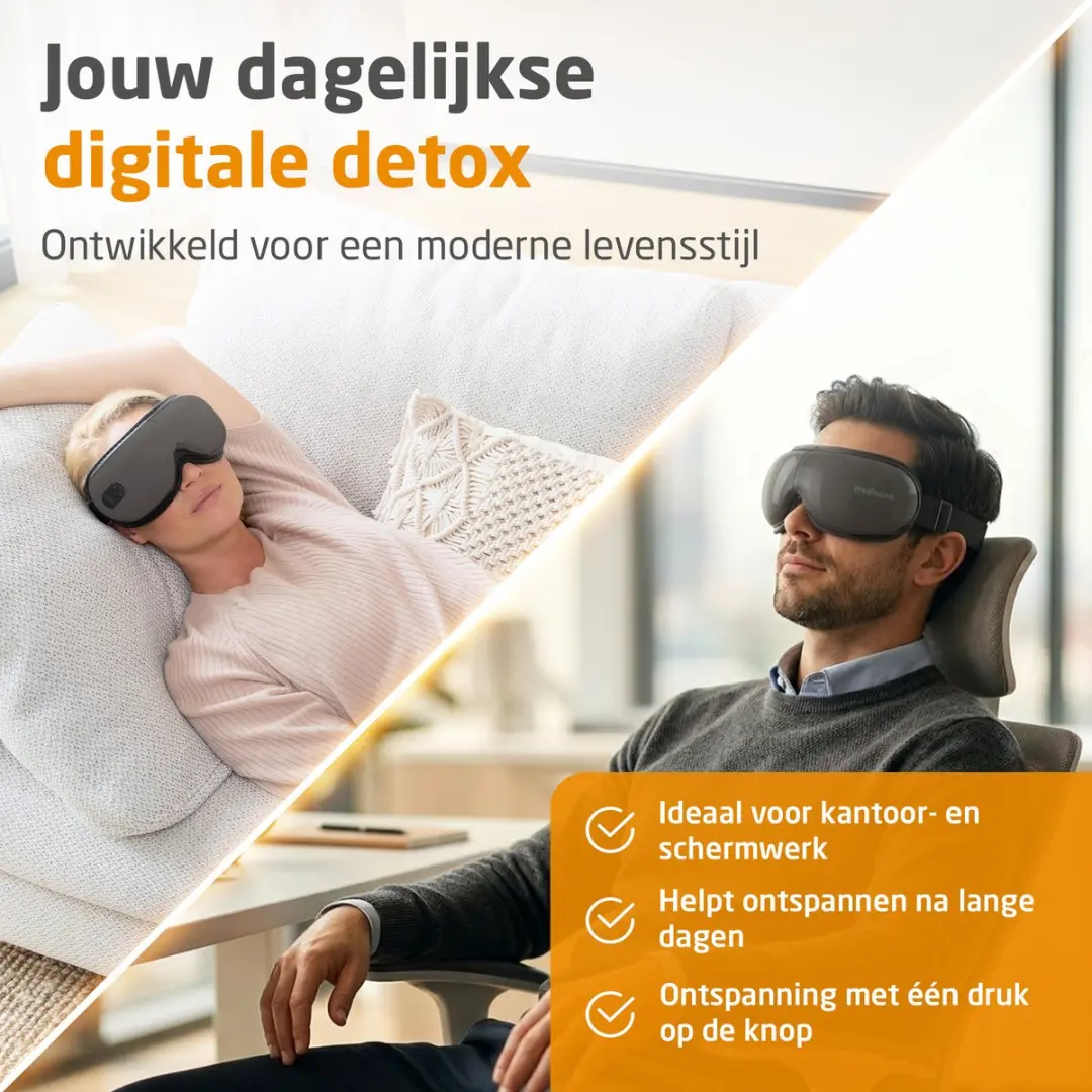 Medisana EM 150 Oogmassageapparaat - Zwart