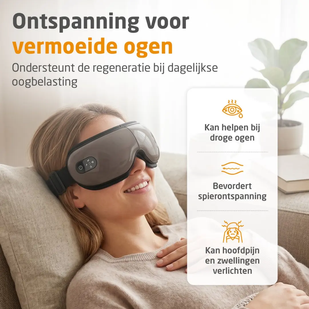 Medisana EM 150 Oogmassageapparaat - Zwart