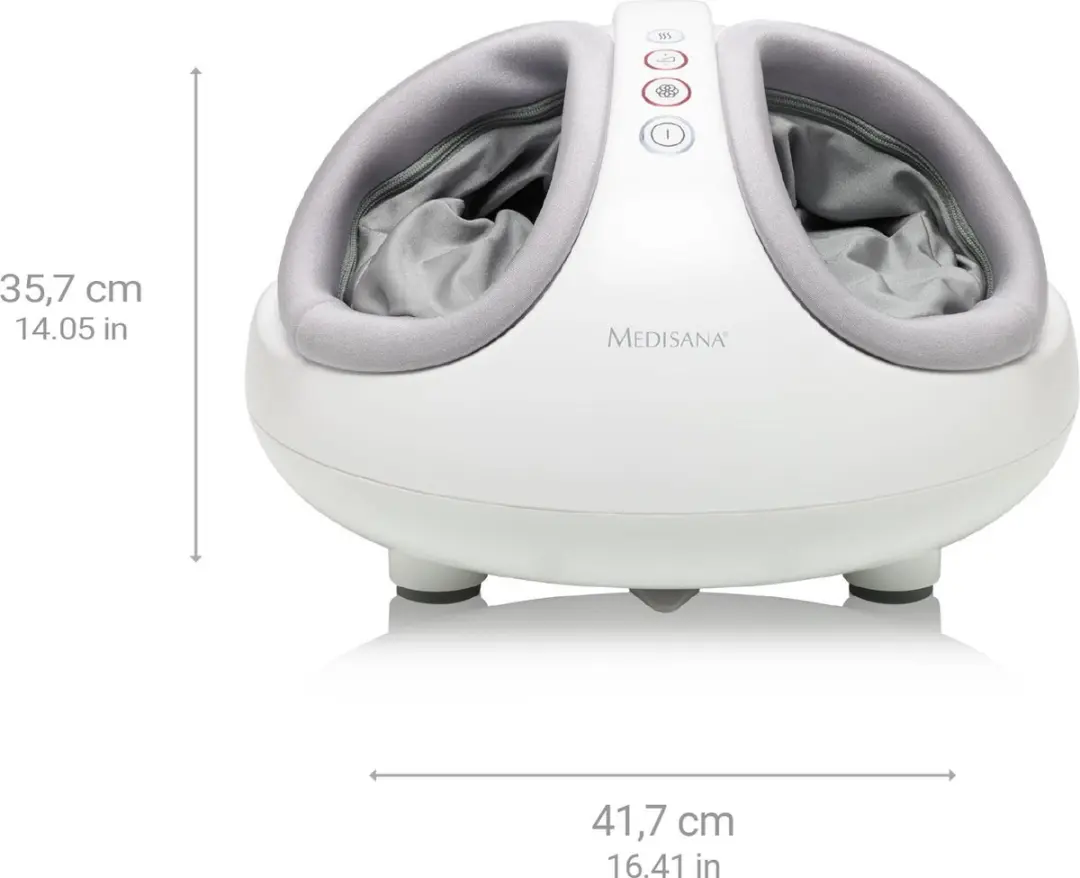 Medisana FM 888 Voetmassageapparaat - 50W - Wit/Grijs