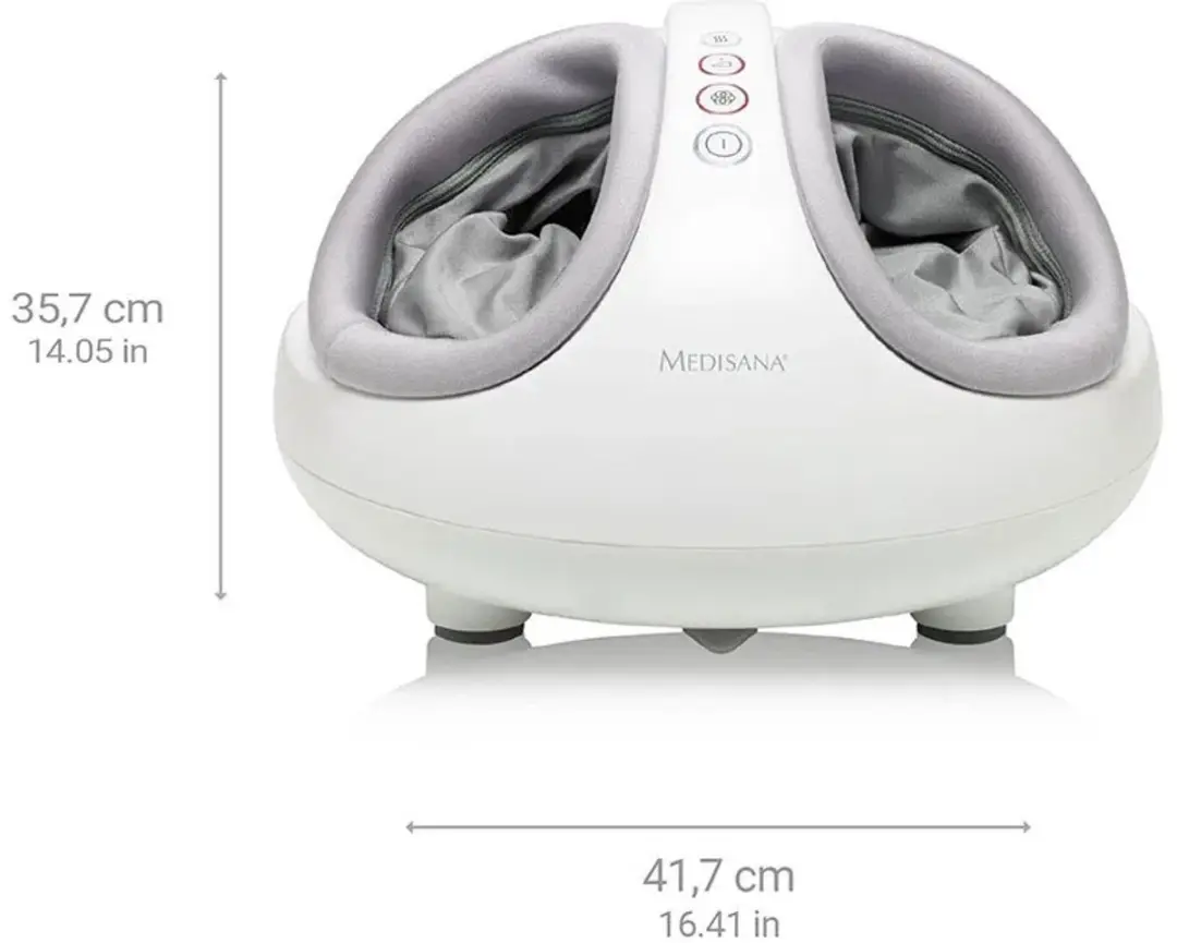 Medisana FM 888 Voetmassageapparaat - 50W - Wit/Grijs