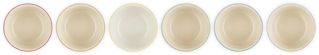Le Creuset Vancouver Ramekins 7,8cm - 6 Stuks - Regenboog