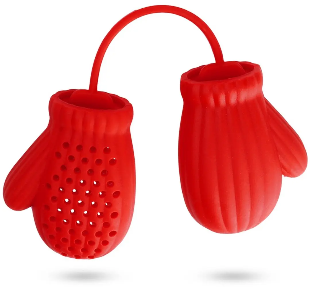 Excellent Houseware Theezeef Silicone Rood Thee-ei