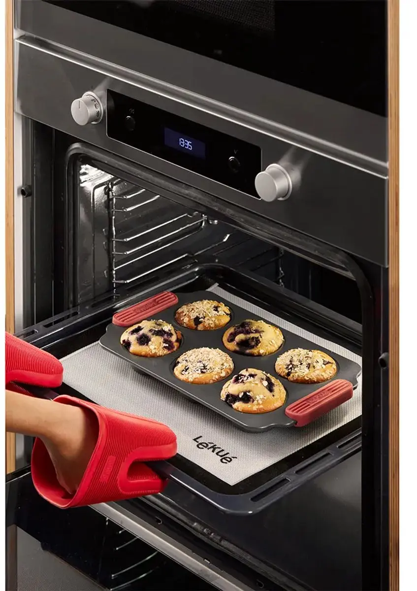 Lékué Ovenwant Siliconen - Rood