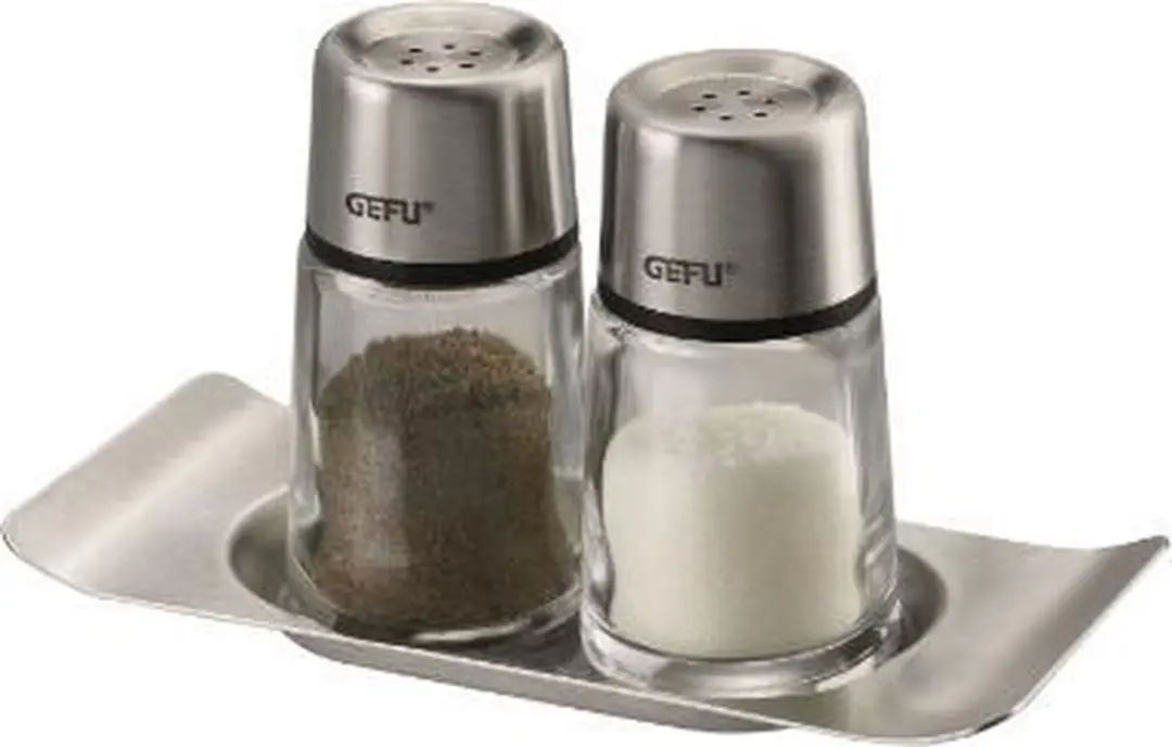 GEFU Brunch Peper/Zoutstrooier 3.6cm - Zilver