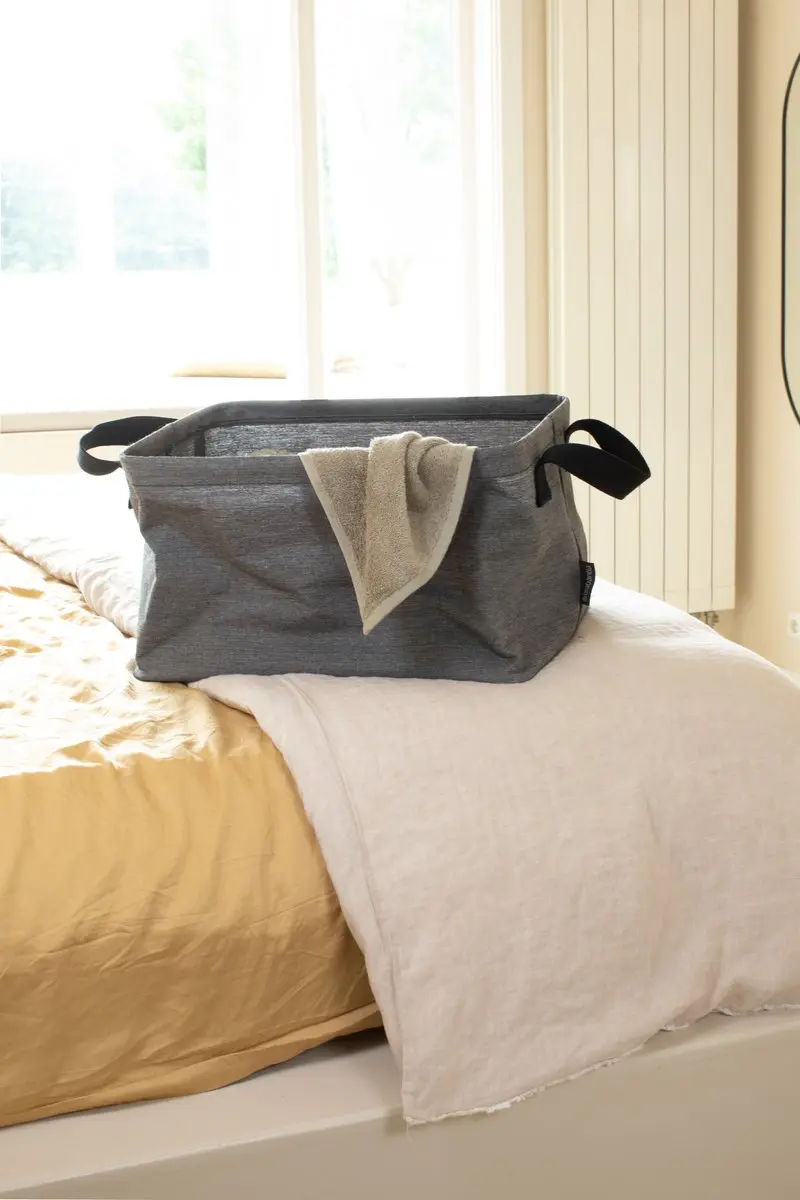 Brabantia Wasmand 35L Opvouwbaar - Pepper Black