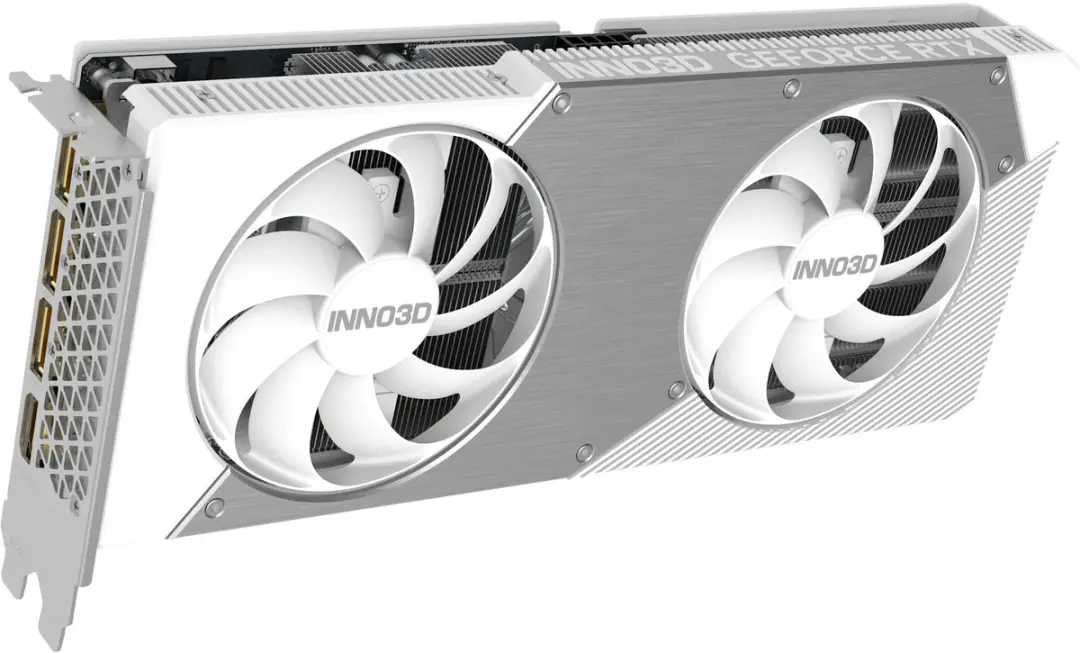 INNO3D GeForce RTX 5060 Ti TWIN X2 OC WHITE - 16GB GDDR7 - Wit - afbeelding 6 van 6