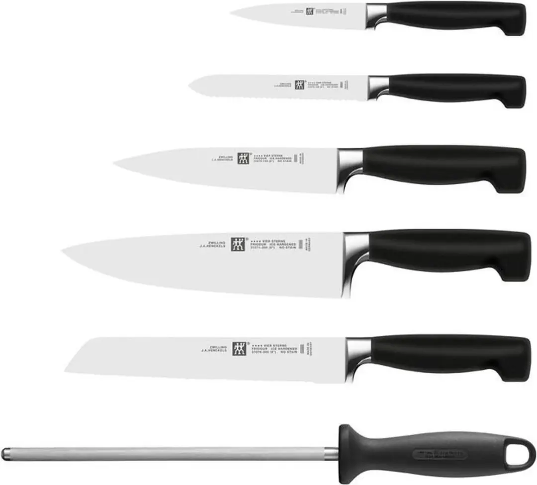 Zwilling Four Star Messenblok 7-delig - Bamboe - 7 Stuks