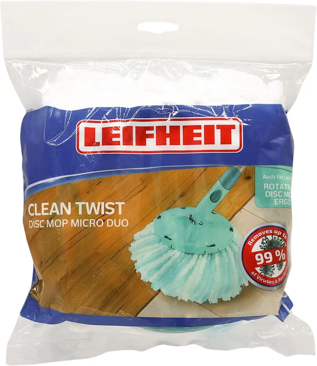 Leifheit Clean Twist Mopkoppen - 6 Stuks