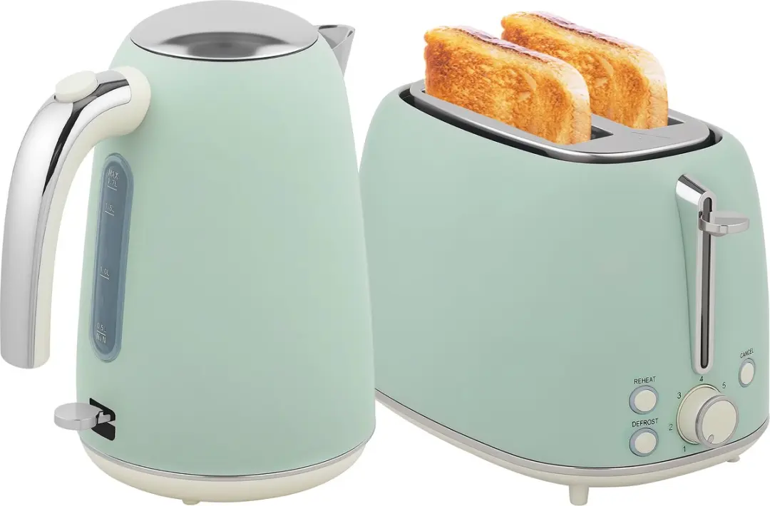 ECTEATOY Ontbijtset Lichtgroen