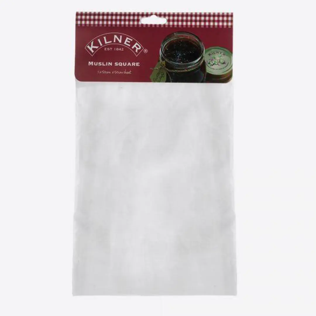 Kilner Mousseline Doek 50x50cm - Wit
