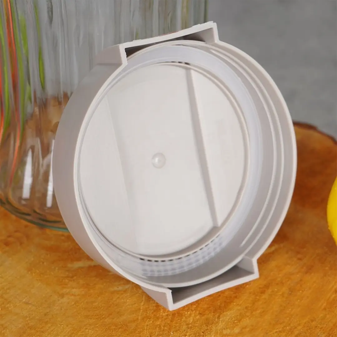 Excellent Houseware Glazen Container 1.7L - Transparant - afbeelding 6 van 6