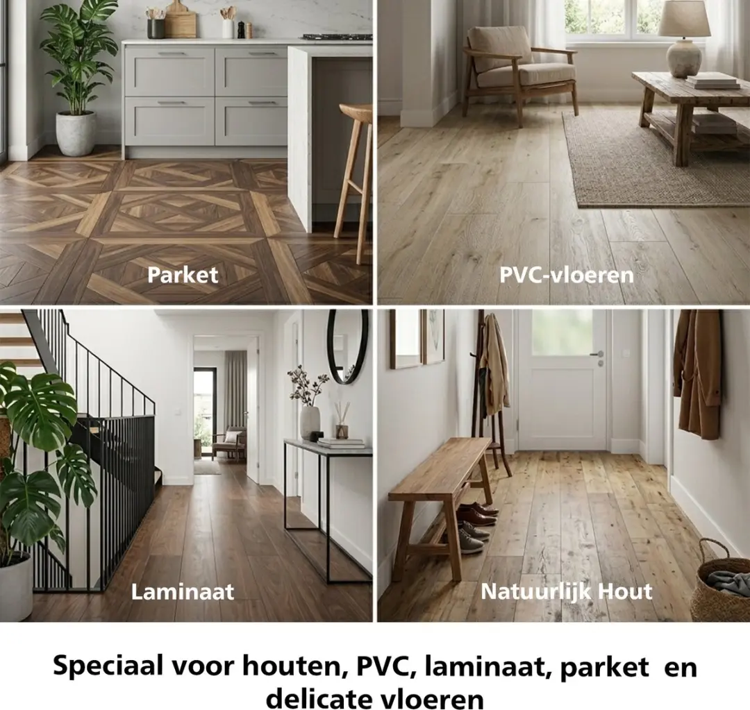 Philips OneUp XV1884/10 Dweildoek Houtenvloer - 1 Stuk