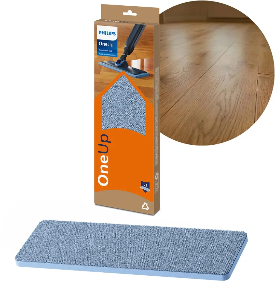 Philips OneUp XV1884/10 Dweildoek Houtenvloer