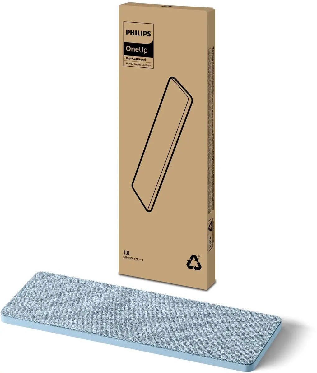 Philips OneUp XV1884/10 Dweildoek Houtenvloer - 1 Stuk - afbeelding 6 van 6
