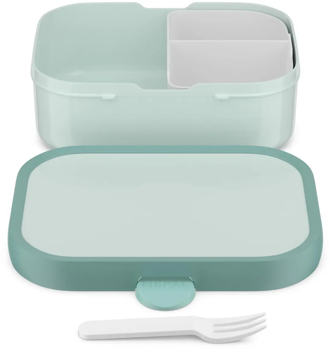 Mepal Campus Lunchbox 750ml - 3 Vakken - Cool Mint