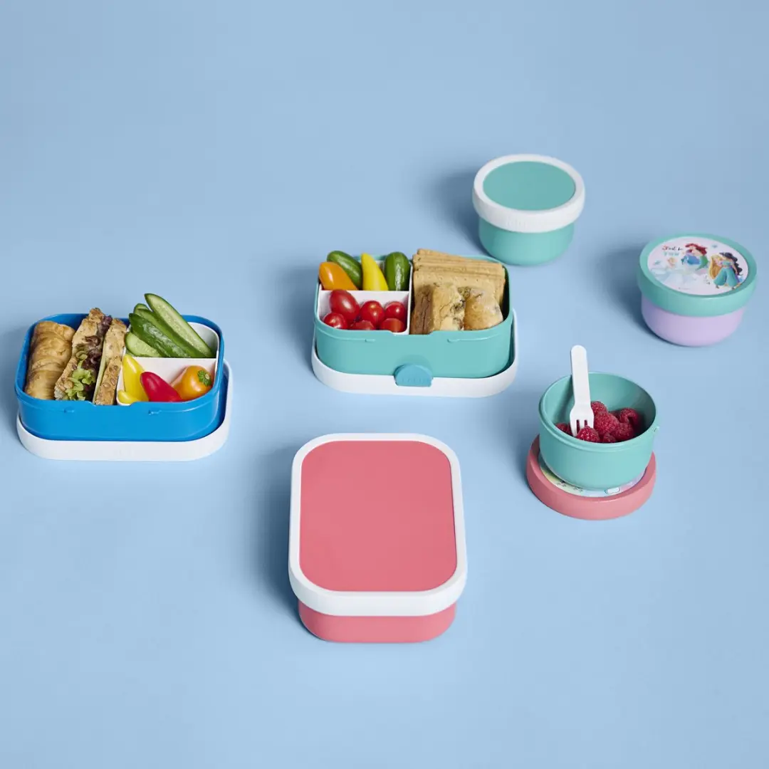 Mepal Campus Lunchbox 750ml - 3 Vakken - Cool Mint