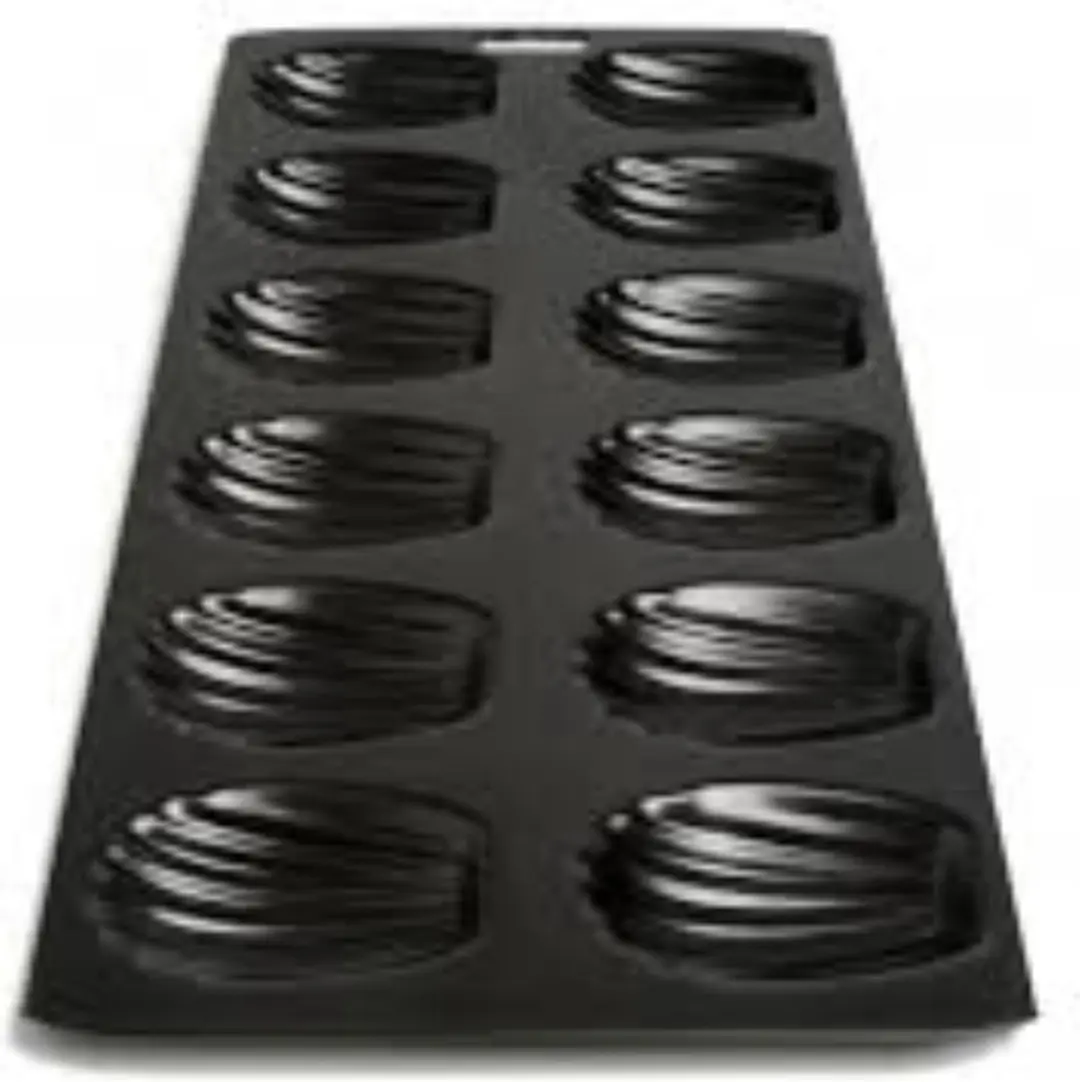 Patisse Madeleine Bakvorm 12-vaks - 40 cm - Zwart